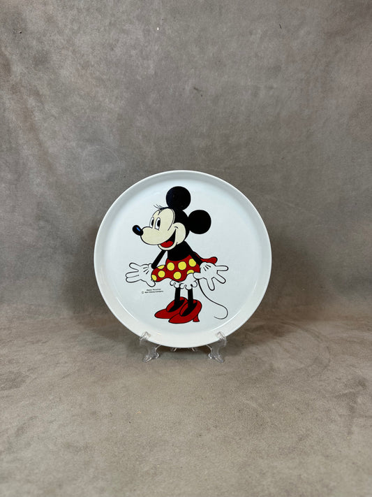 Vintage Disney Minnie Mouse Plate Rosler Porzellan Walt Disney Company 1980