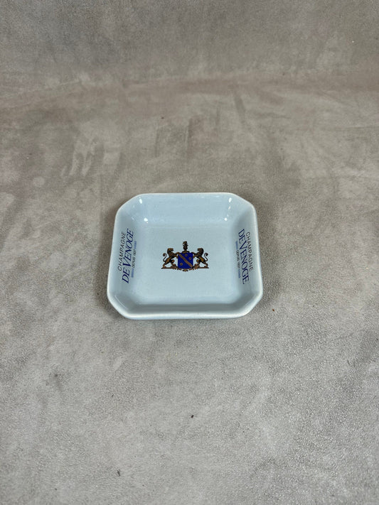 De Venoge ceramic champagne ashtray Made in France 1970s