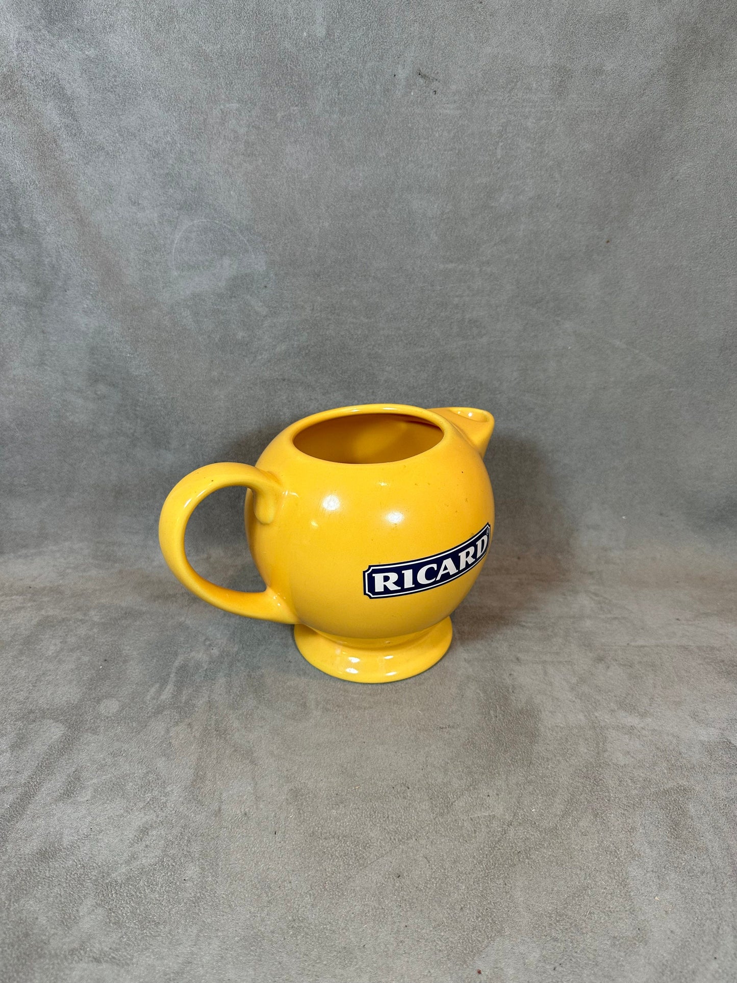 RARE Ricard XL Earthenware Jug, Made in France, Vintage 1980