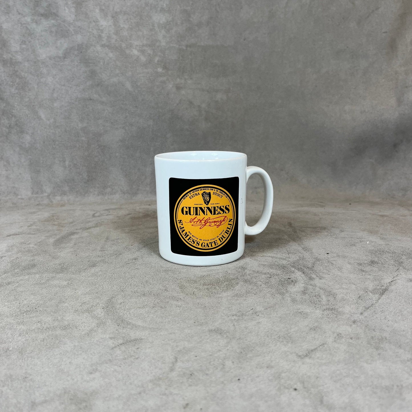 Vintage Guinness Ceramic Advertising Mug