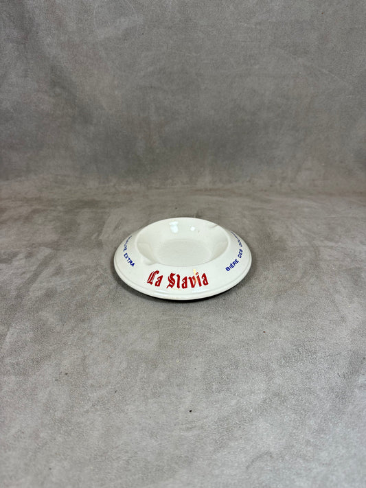 La Slavia ceramic ashtray by Moulin des Loups Vintage Made in France