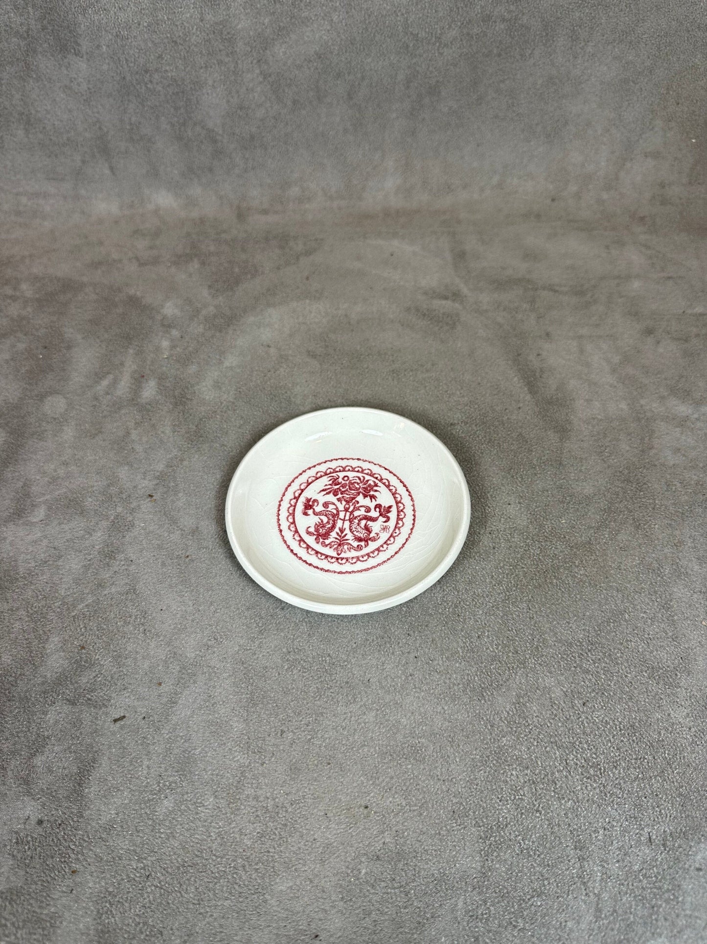 Small GIEN ceramic bowl vintage 1960 Made in France