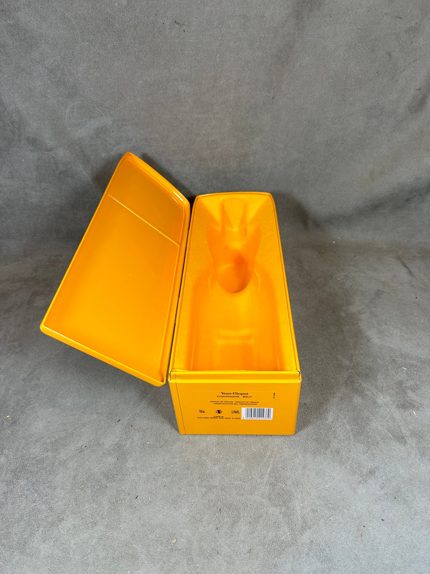 SELTENER Veuve Clicquot orange SMEG Champagnerflaschen-Kühlschrank Made in France