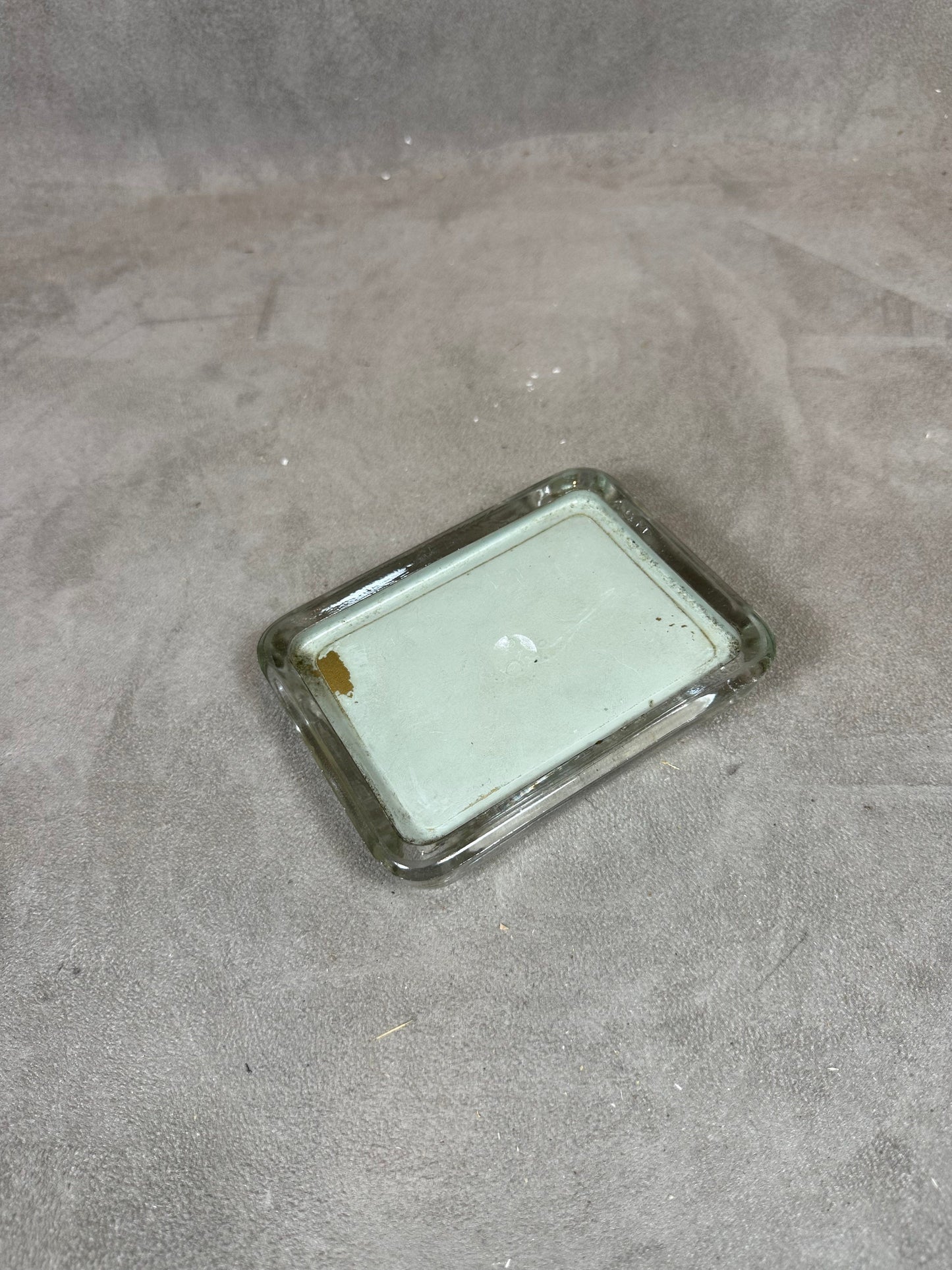 Pol Roger glass ashtray Made in France 1950s