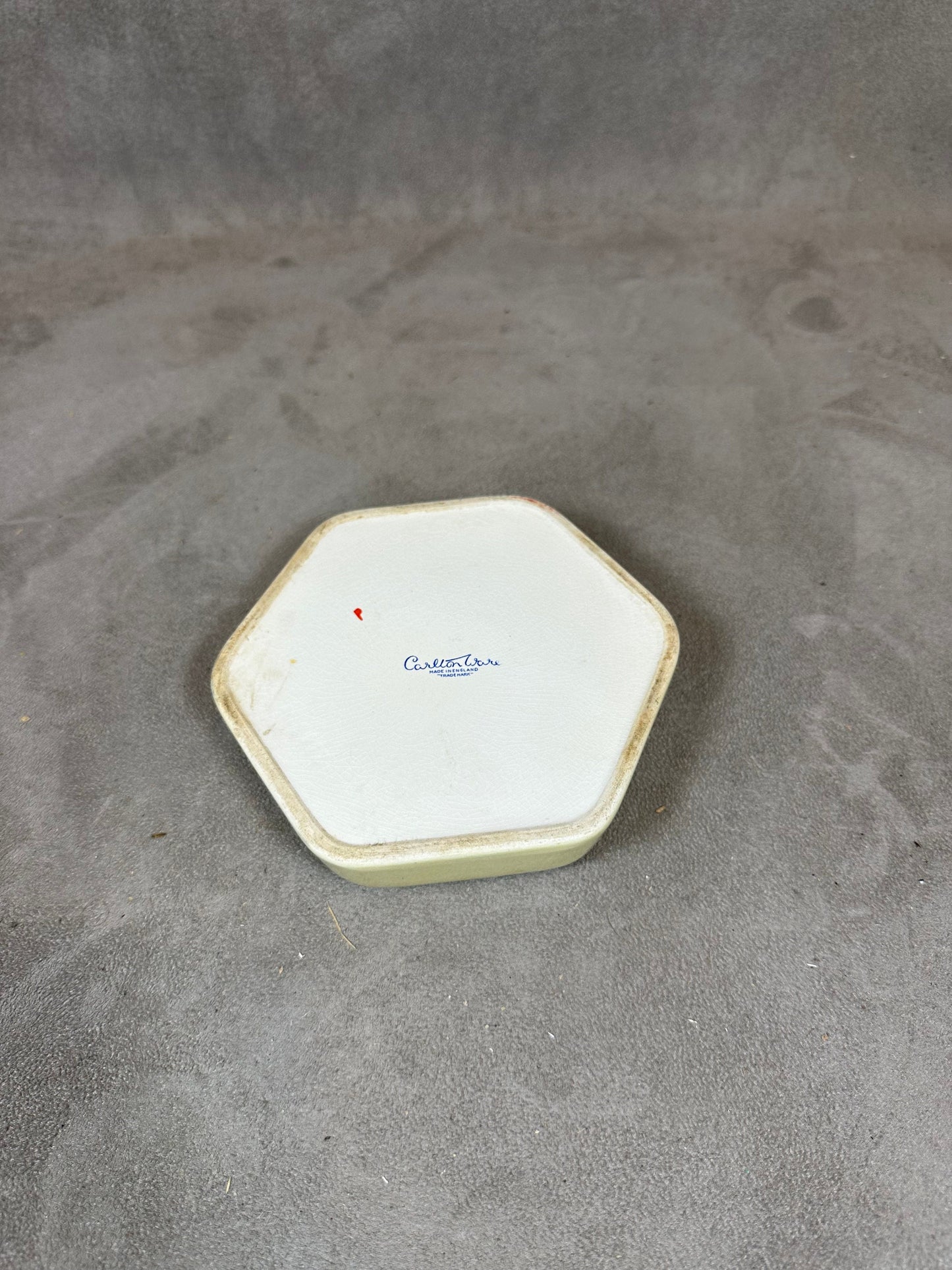 Vintage Booth's Dry Gin Ceramic Ashtray Made in England