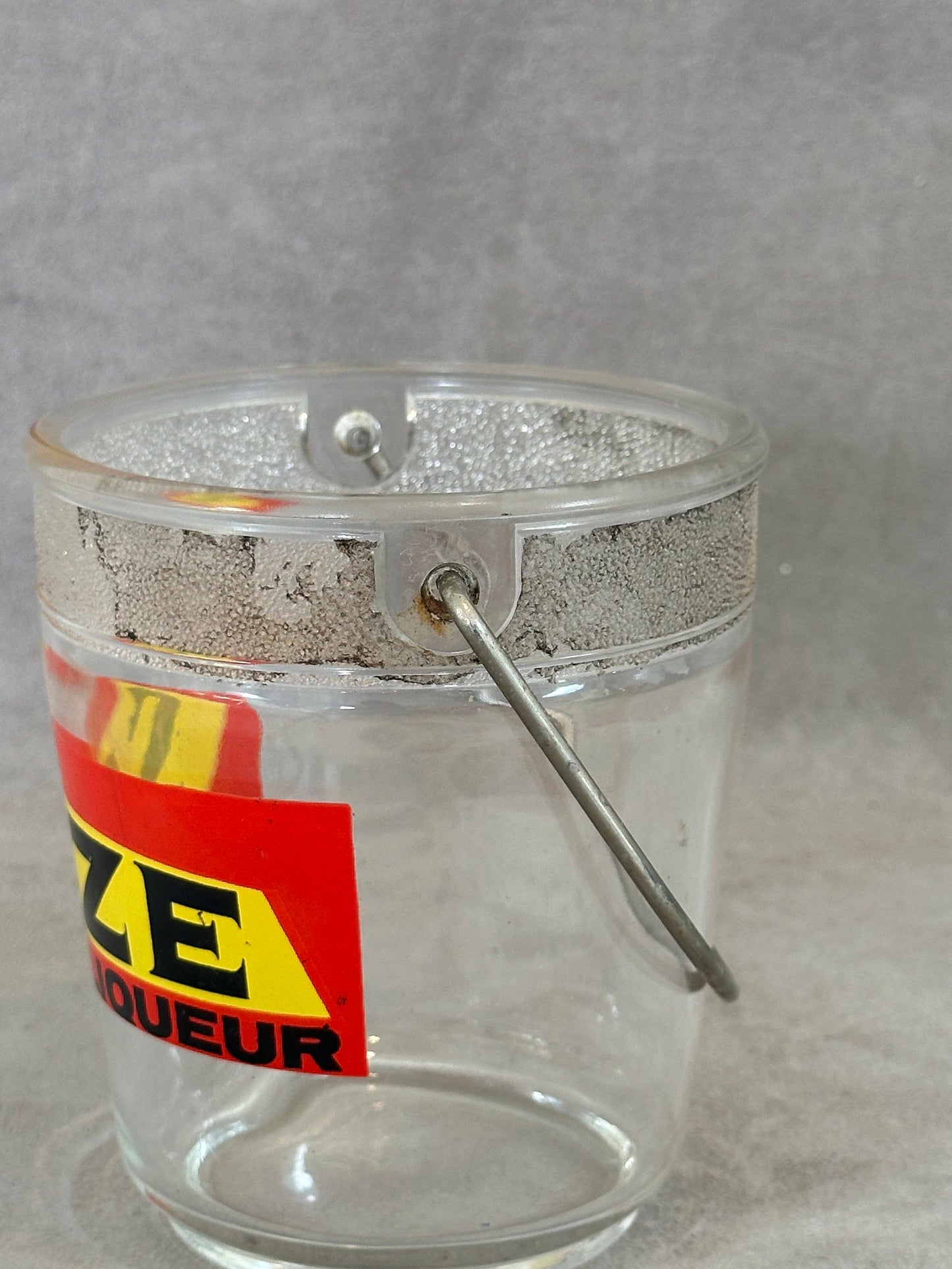 SELTENER Vintage 1970er Suze Glas Eiskübel