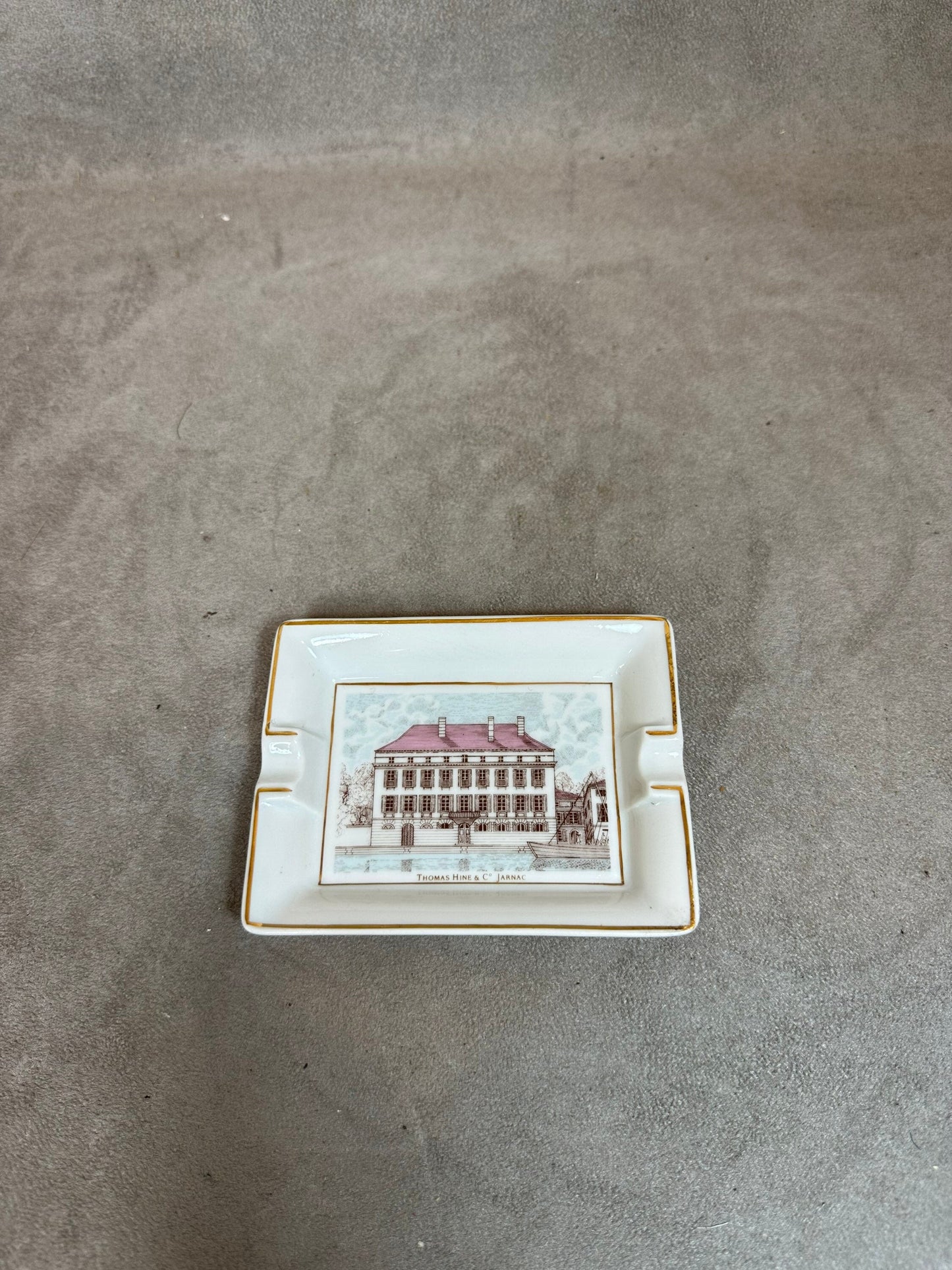 Vintage Hennessy Ceramic Ashtray Made in France