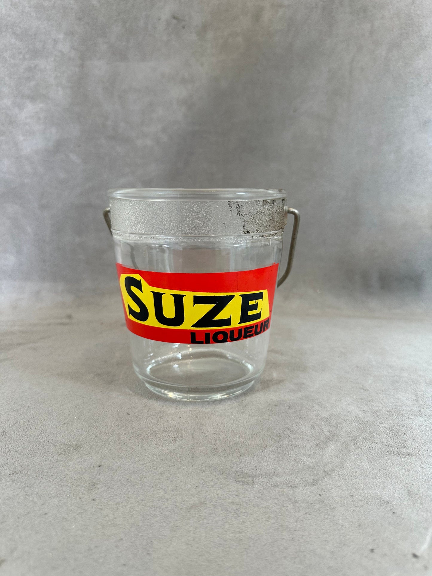 SELTENER Vintage 1970er Suze Glas Eiskübel