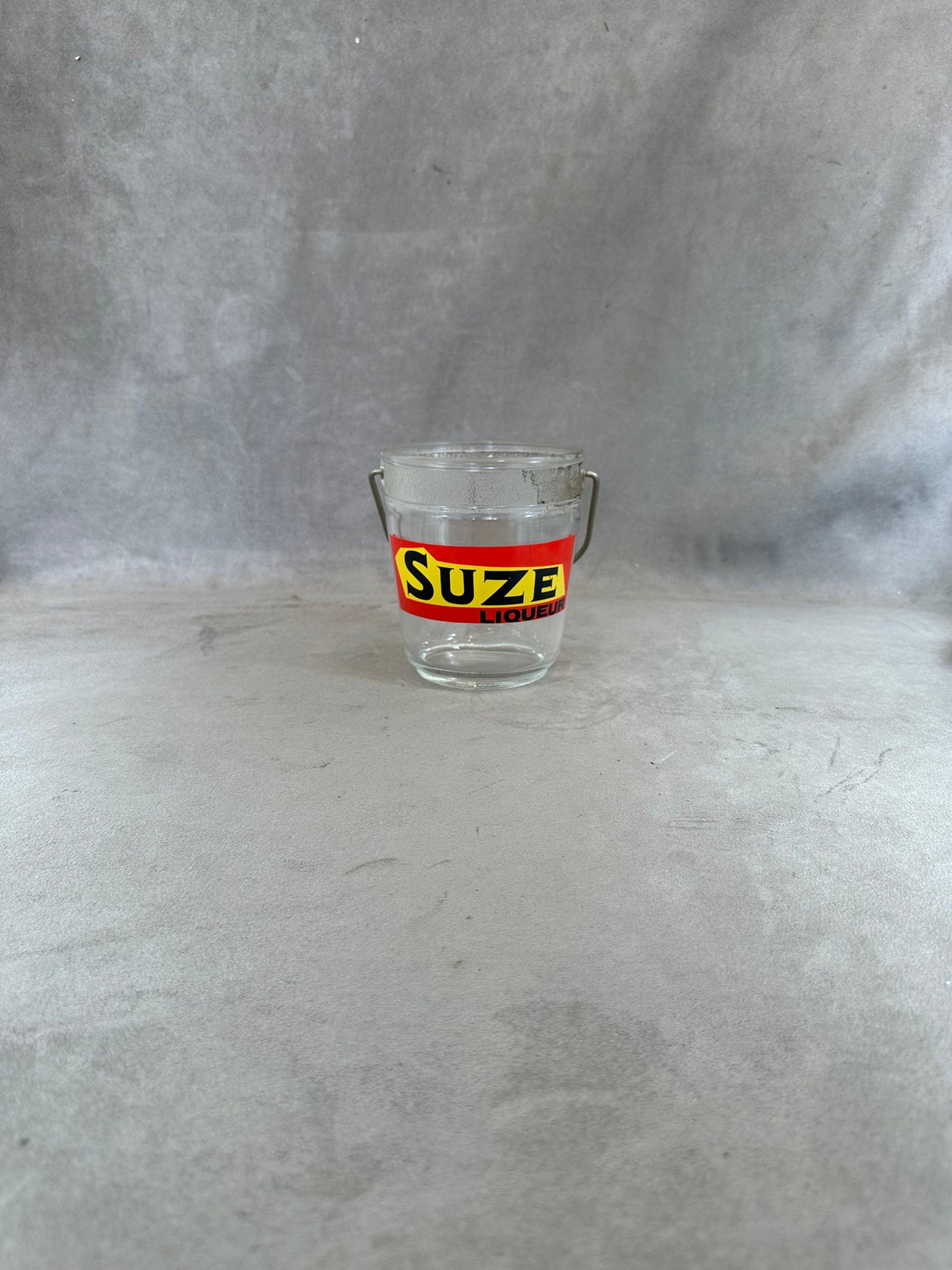 SELTENER Vintage 1970er Suze Glas Eiskübel