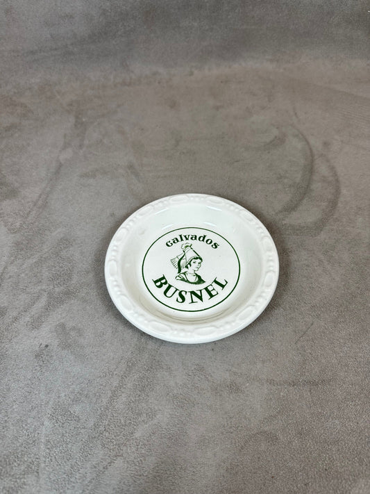 Calvados Busnel ashtray or empty pocket bowl made by Gien in vintage ceramic from the 1960s