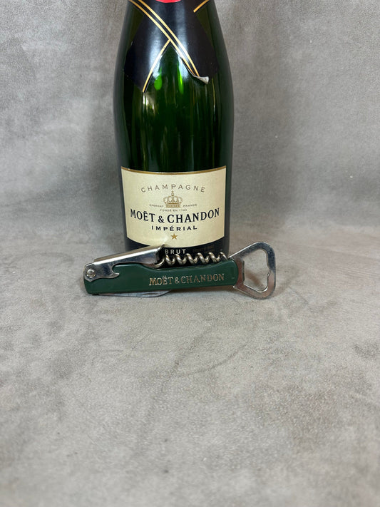 Moet et Chandon  champagne Décapsuleur, Tire-bouchon en acier vintage Made in France, Wine Collectors, French Wine