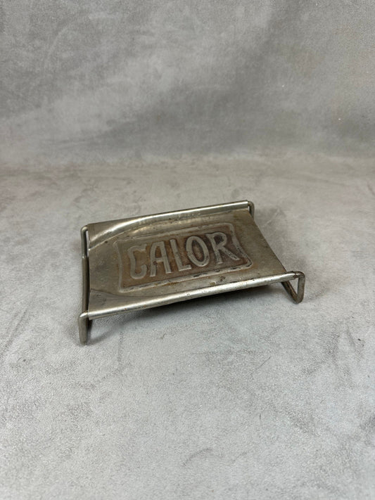 Support fer à repasser vintage CALOR en métal Made in France 1940