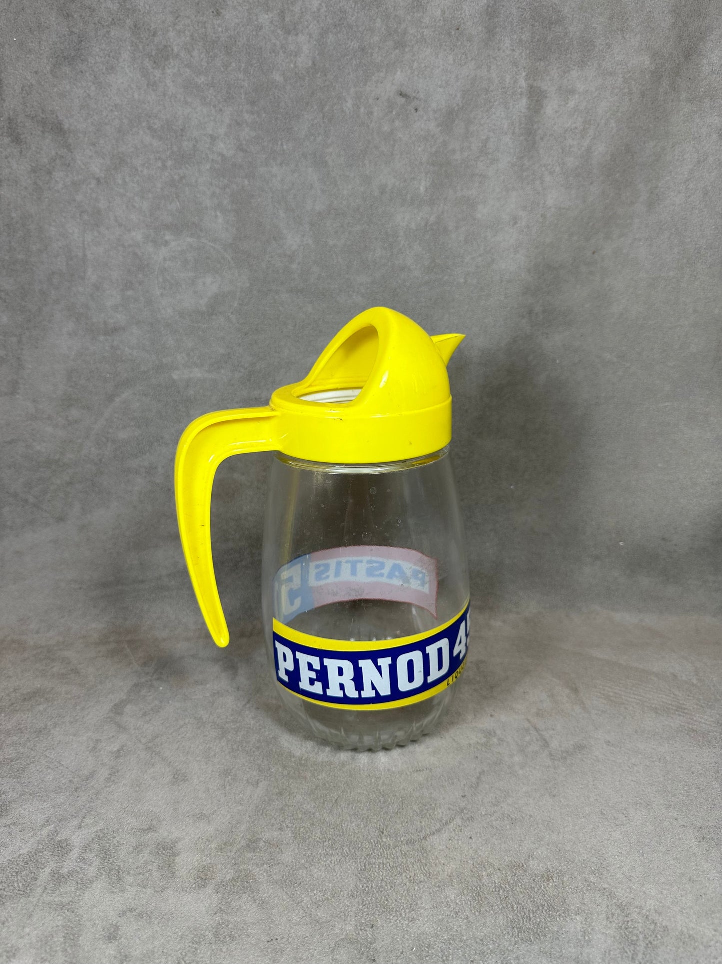 Pastis Pitcher 51 Vintage Retro Glass Water Pitcher Made in France 1970s