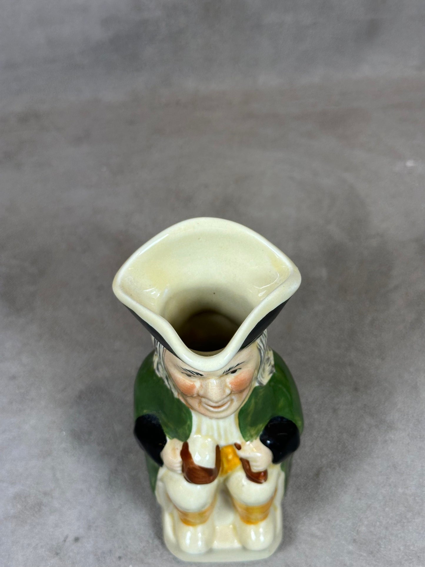 RARE Cruche anthropomorphe Toby Jug Tony Wood vintage Staffordshire Made in England 1950