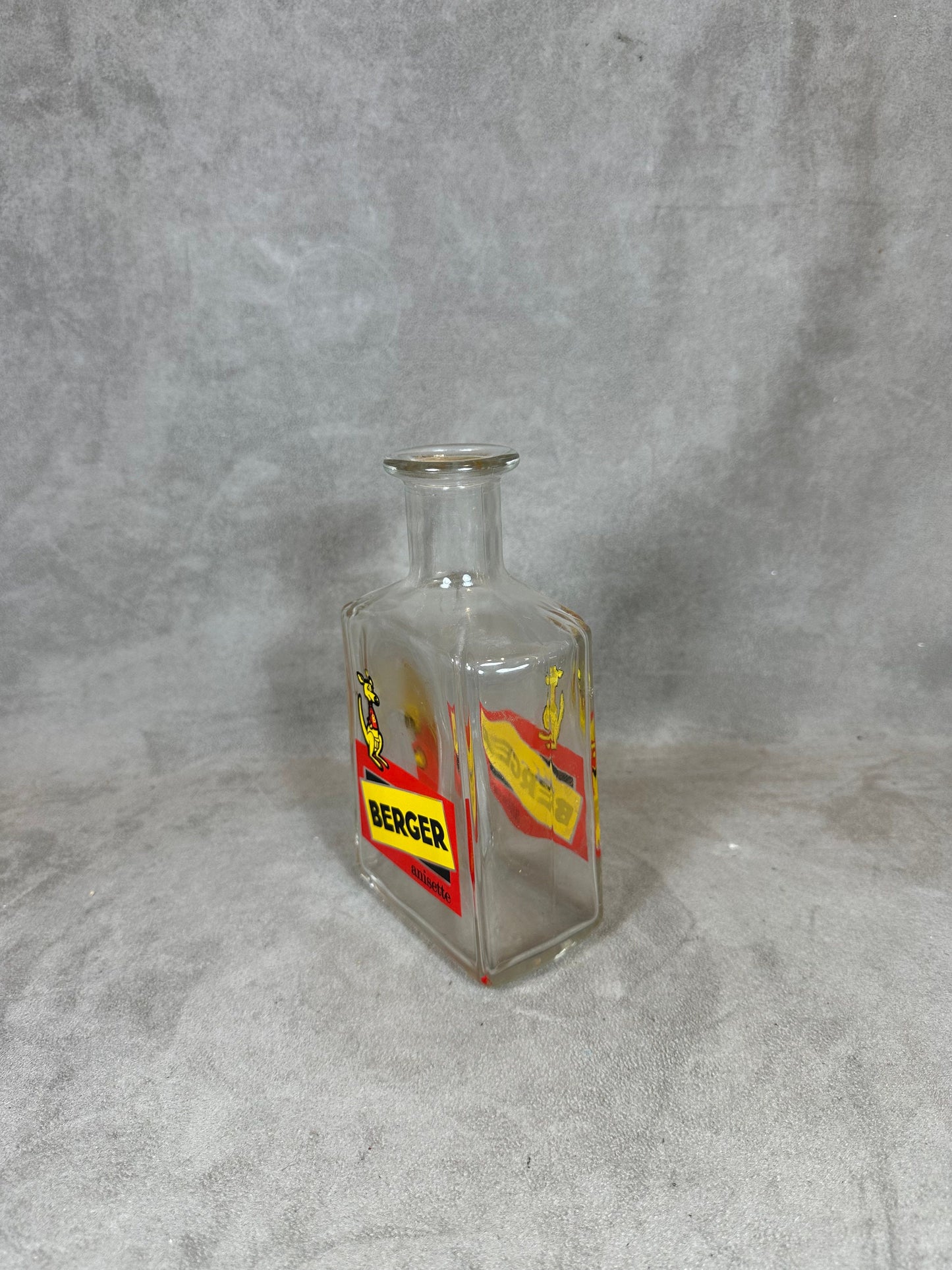 Berger glass water jug ​​Made in France vintage Year 1970