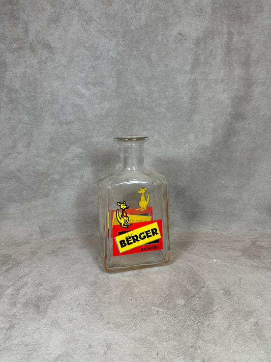 Berger glass water jug ​​Made in France vintage Year 1970
