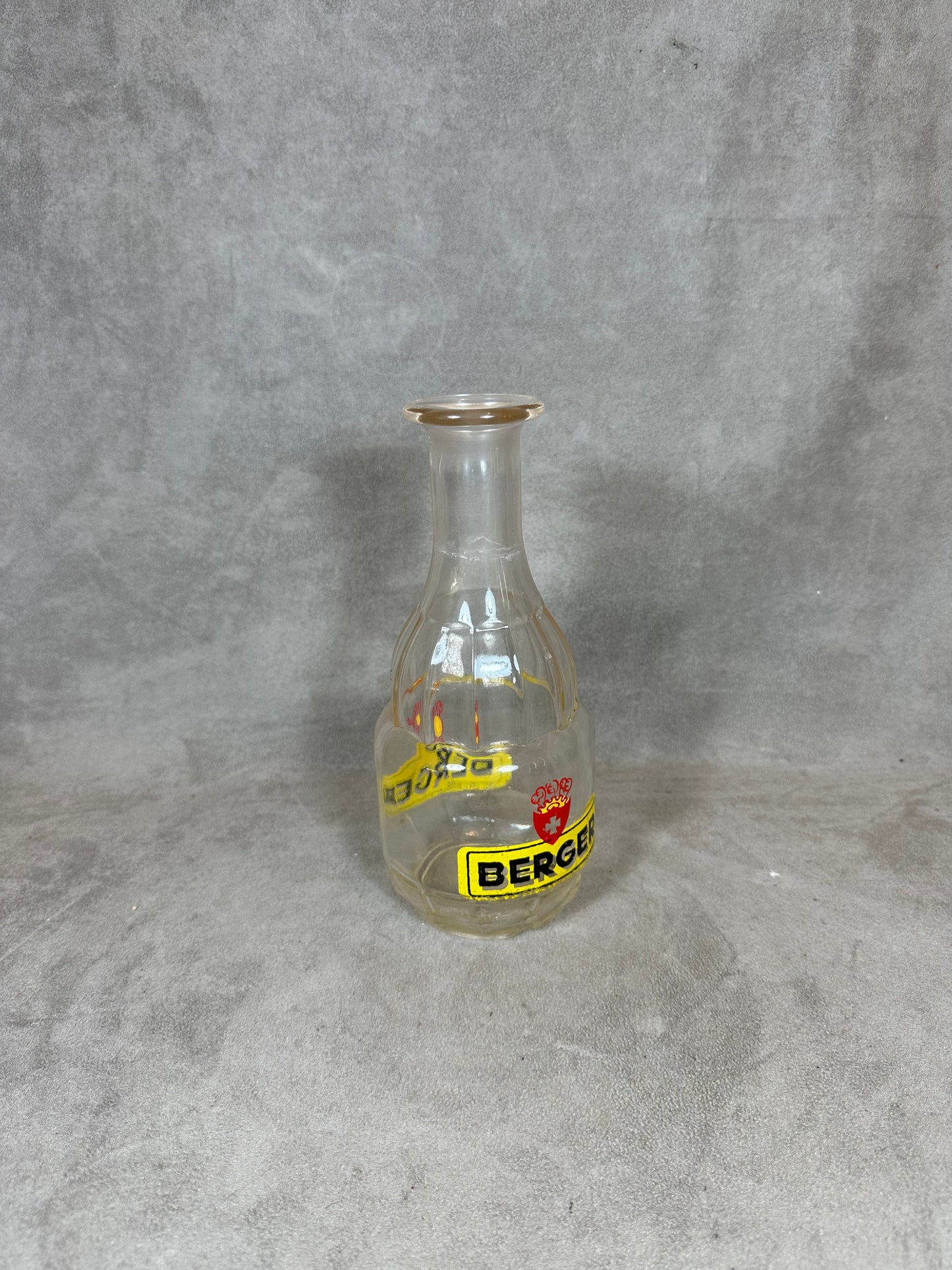 Berger glass water jug ​​Made in France vintage Year 1970