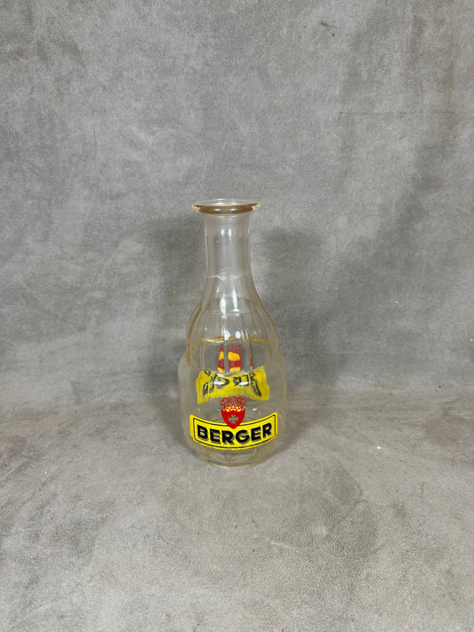 Berger glass water jug ​​Made in France vintage Year 1970