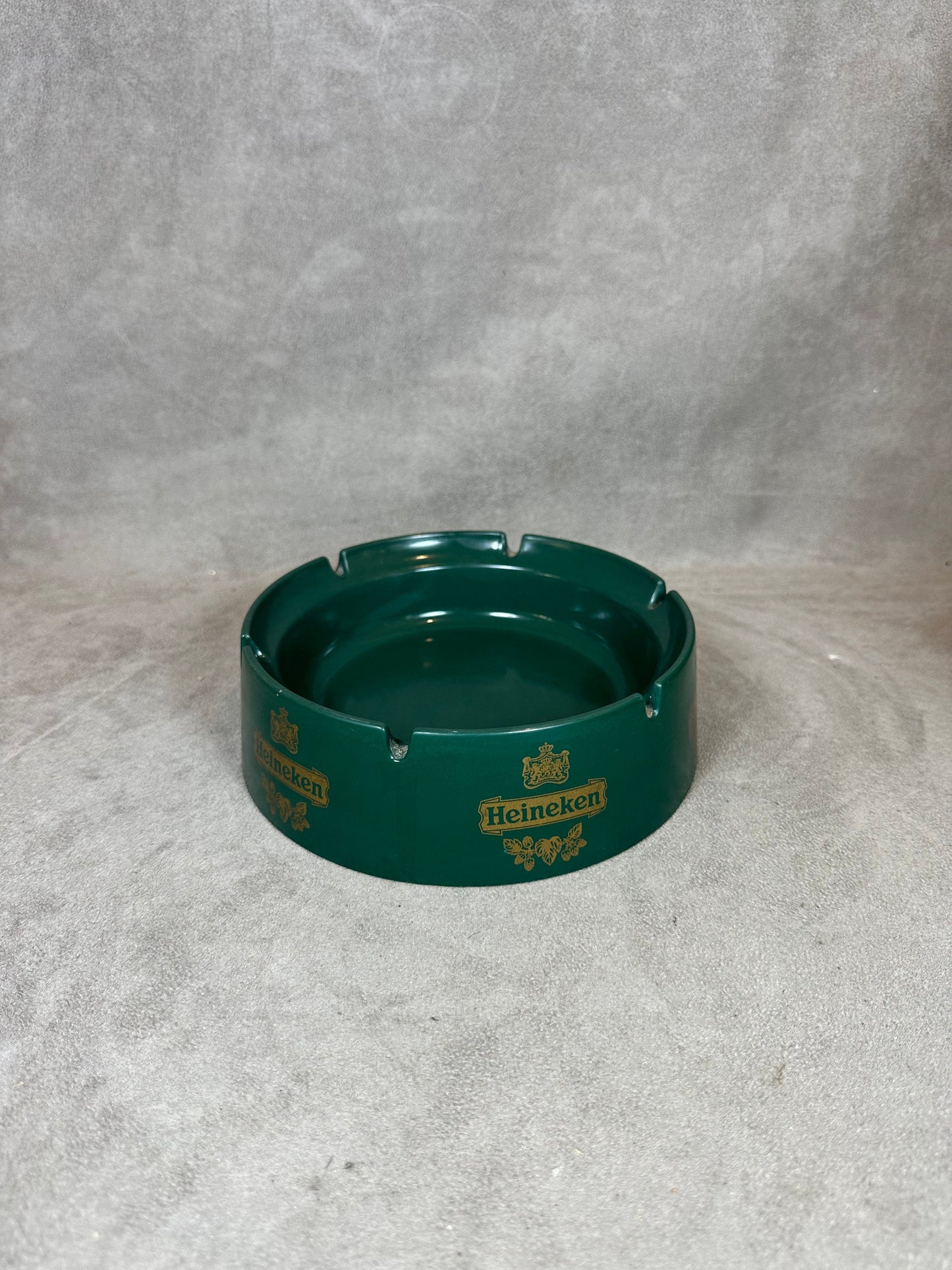 Plastic Advertising Ashtray, Heineken, Made in Italy, Vintage 1960