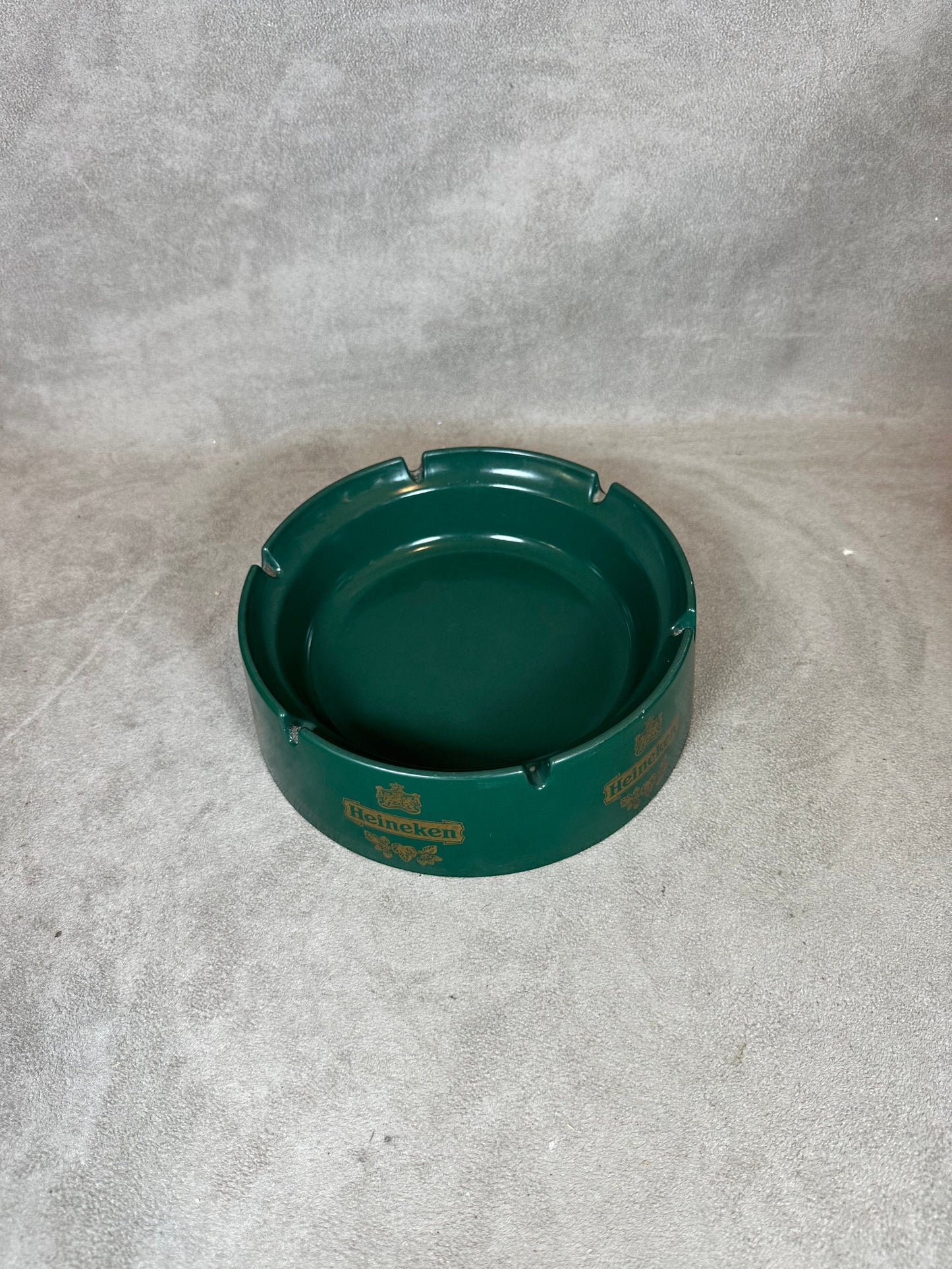 Plastic Advertising Ashtray, Heineken, Made in Italy, Vintage 1960