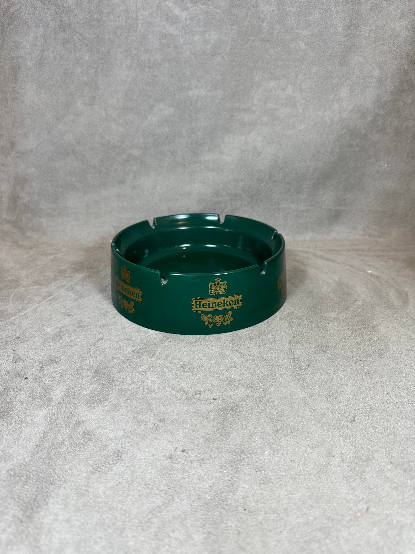 Plastic Advertising Ashtray, Heineken, Made in Italy, Vintage 1960