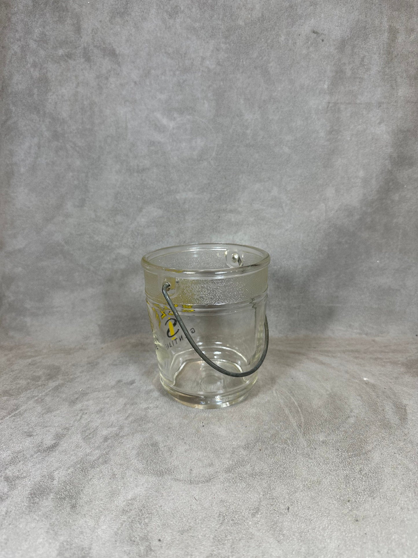 RARE Vintage 1970's Suze Glass Ice Bucket