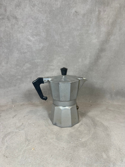 A.Bialetti Crusinallo vintage aluminum Italian coffee maker Made in Italy