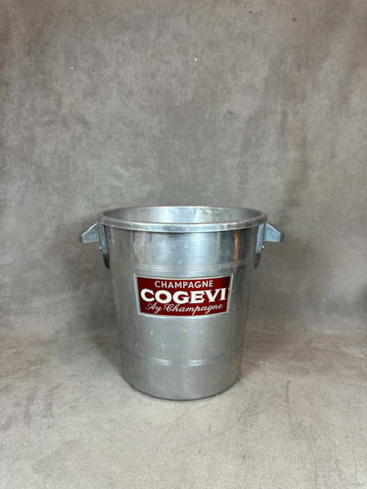 Seau à champagne COGEVI Made in France en aluminium Champagne vintage