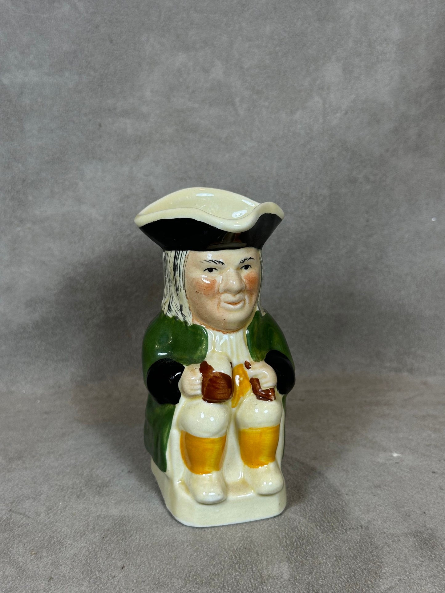 RARE Cruche anthropomorphe Toby Jug Tony Wood vintage Staffordshire Made in England 1950