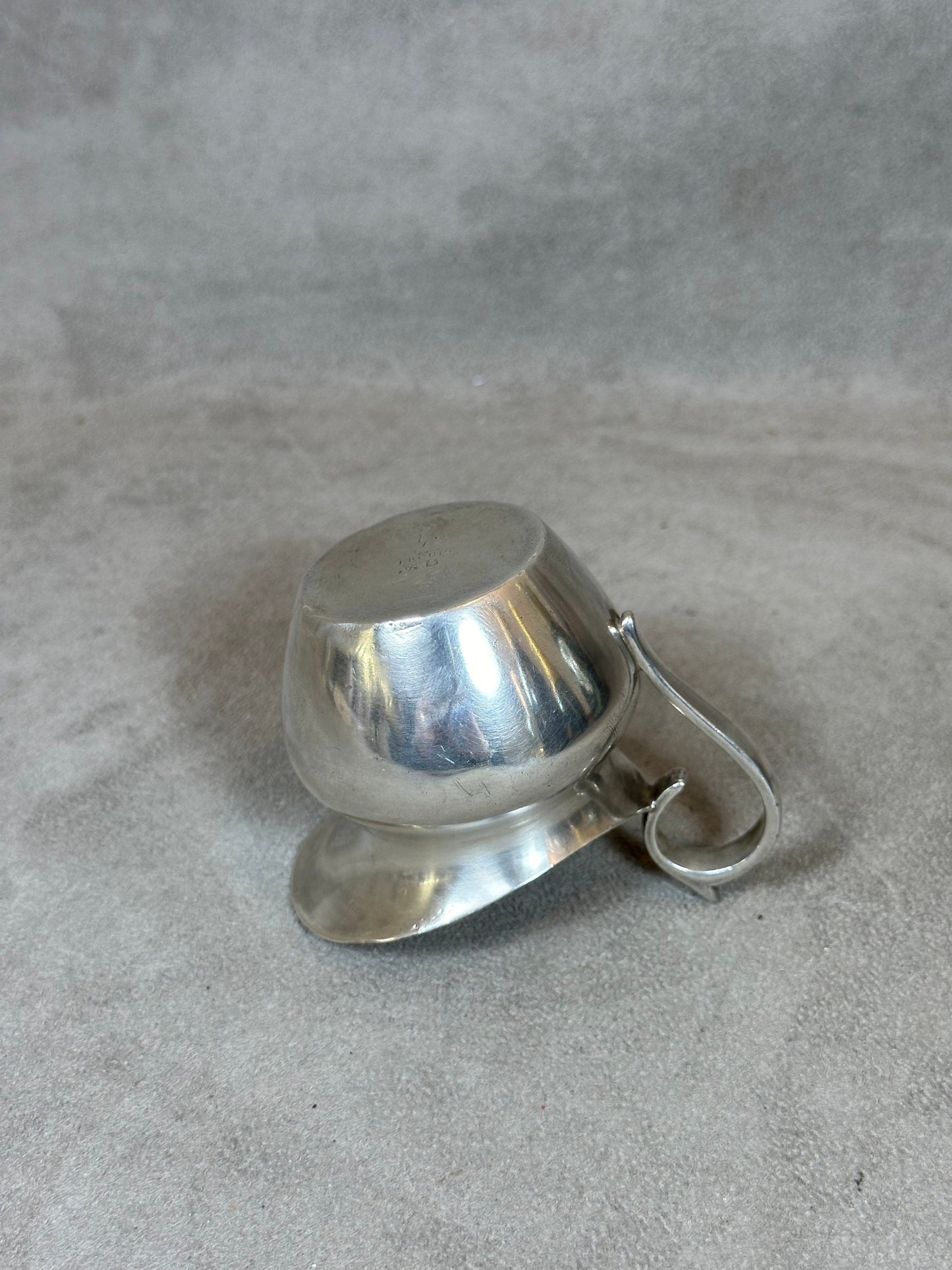 Ercuis silver-plated milk jug, Made in France, Vintage 1960