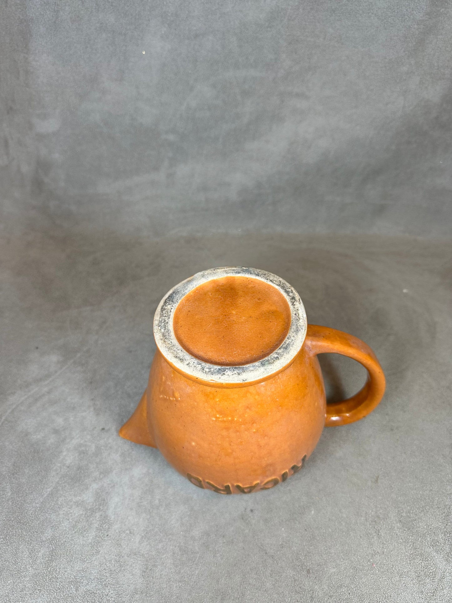 RARE Ricard pitcher in brown ceramic Made in France 1970s