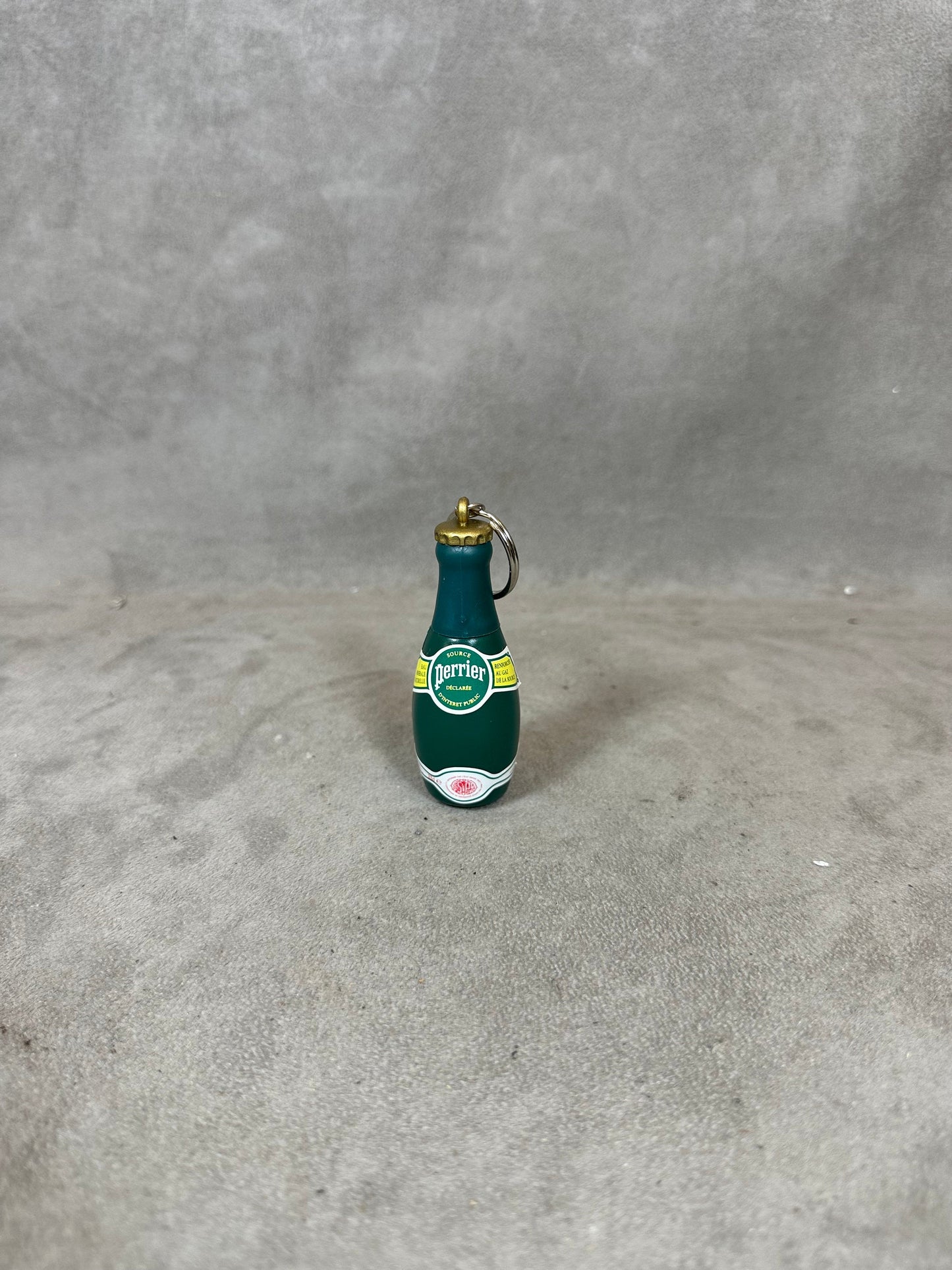 Pen Keychain, Perrier, Made in France, Vintage 1980