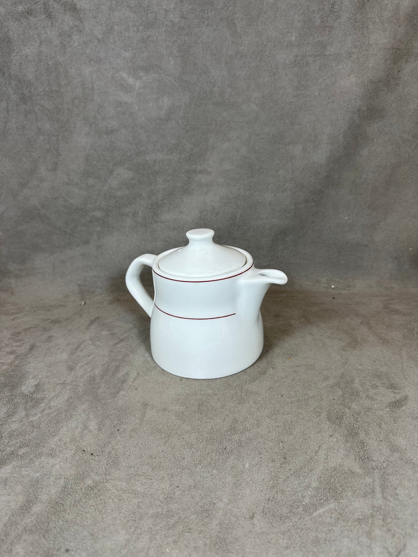 Cafetière en porcelaine Les Wagons Lits par Dudson Made in England Vintage 1970