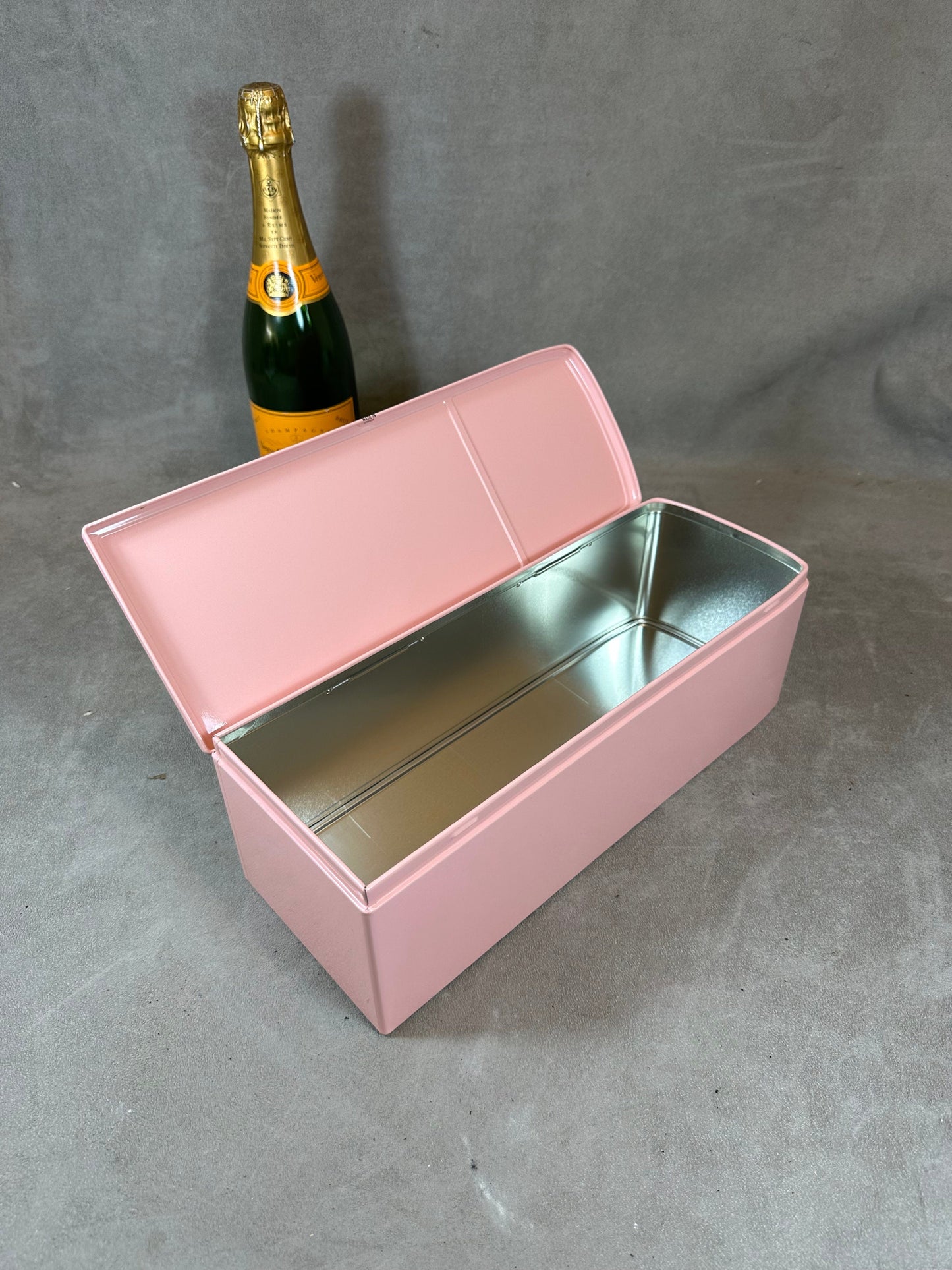 RARE Veuve Clicquot pink SMEG refrigerator for champagne bottle Veuve Clicquot box, Champagne Gift Made in France