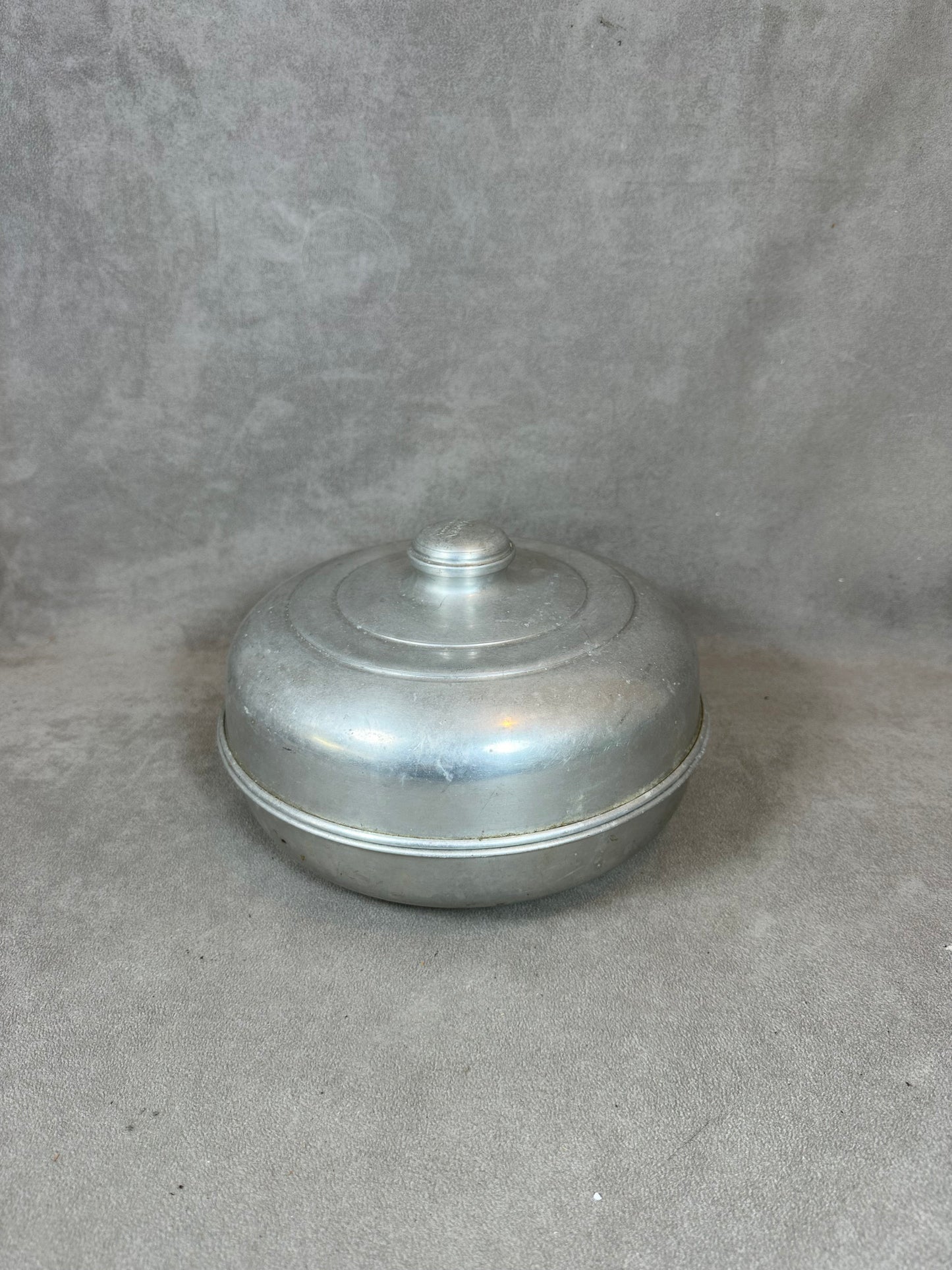 RARE Yaourtière YALACTA en aluminium avec 5 pots pour yaourt et 1 pot à ferment vintage made in France 1950