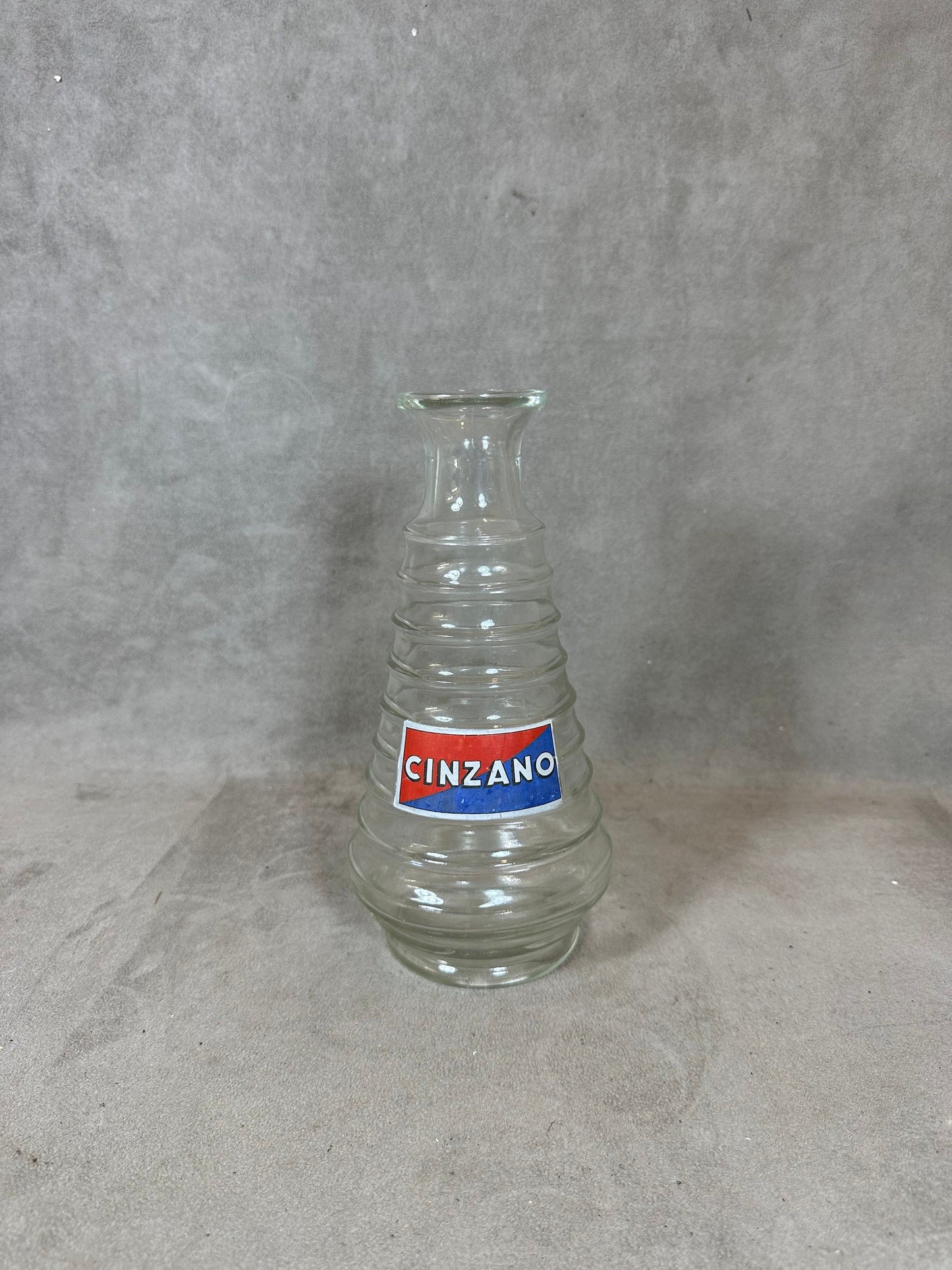 Carafe à eau CINZANO Vermouth Made in France Vintage 1980