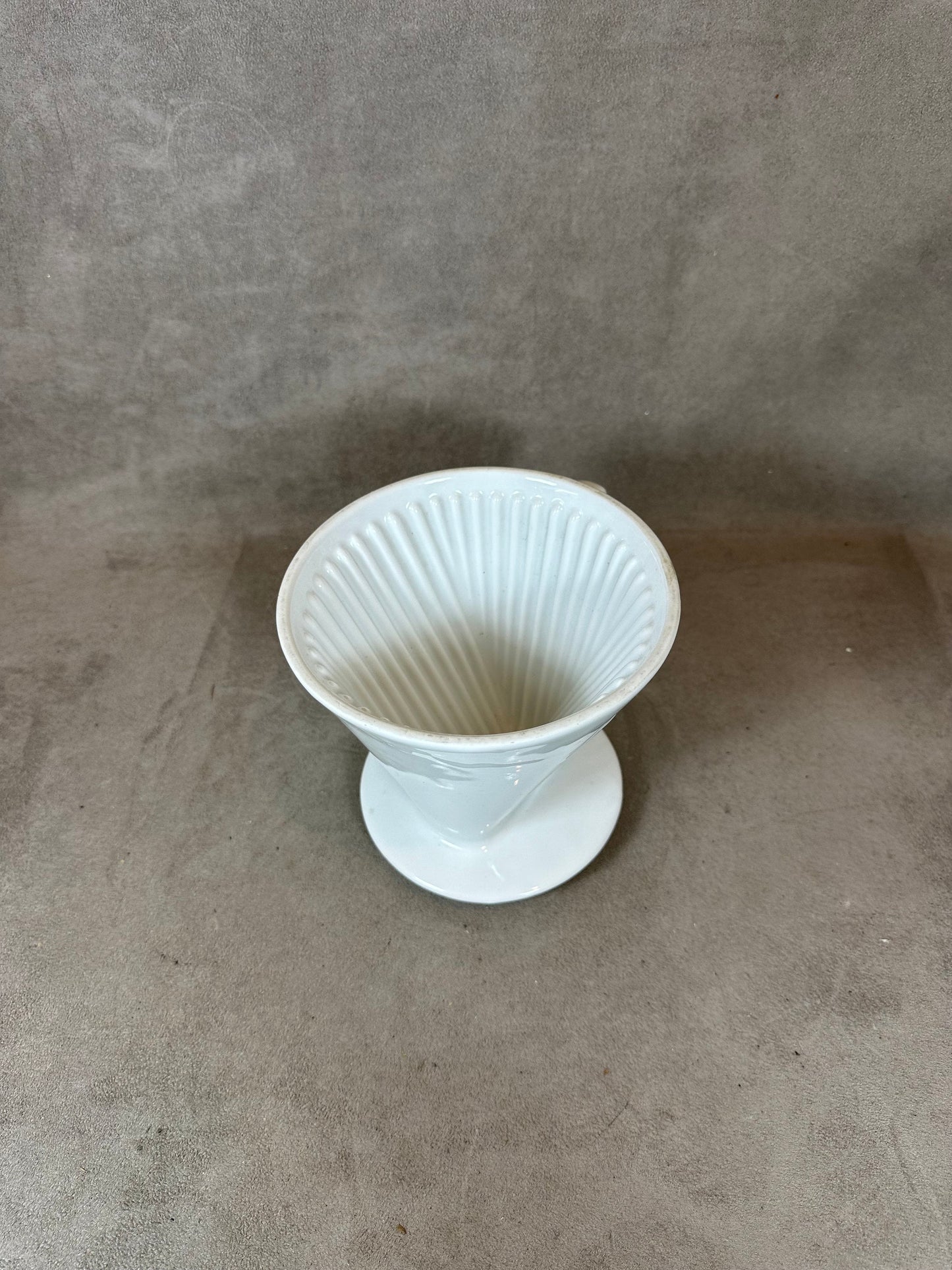 Melitta XXL white ceramic coffee filter model 103 vintage Made in France