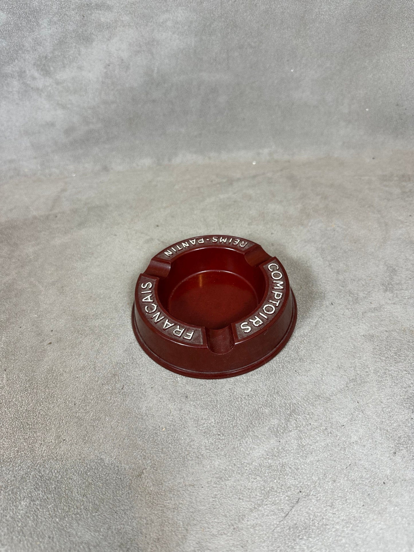 Comptoir Français Vintage Bakelite Ashtray Made in France 1950s