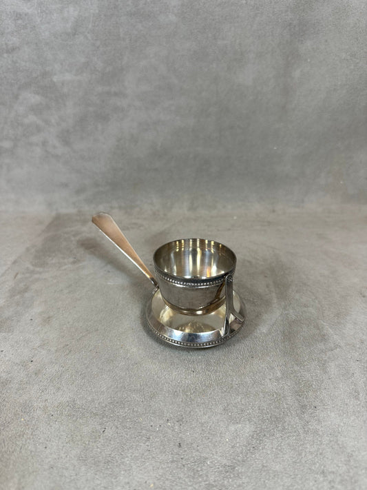 Cailar Bayard vintage silver metal tea strainer Made in France