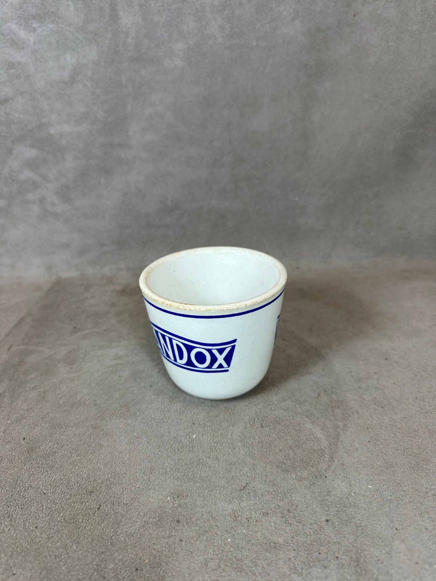 RARE Vintage Viandox earthenware mug Made in France 1950s