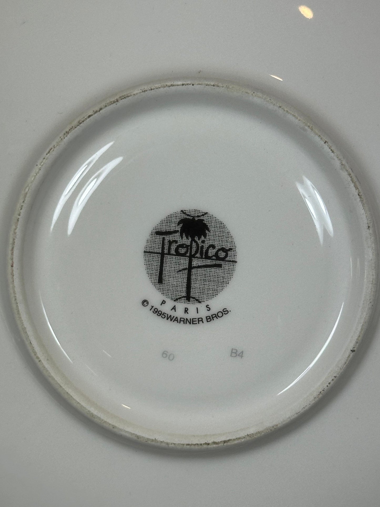 Set of 2 vintage plates Tweety Bird Vintage Looney Tunes Tweety Bird 1990