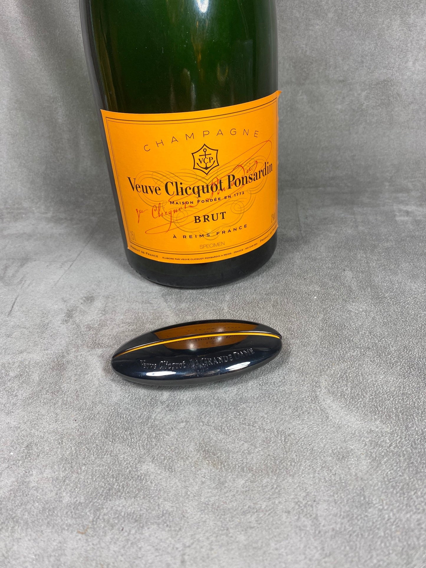 Menu Holder, Table Number or Name Card Holder - Champagne Veuve Clicquot edition La Grande Dame