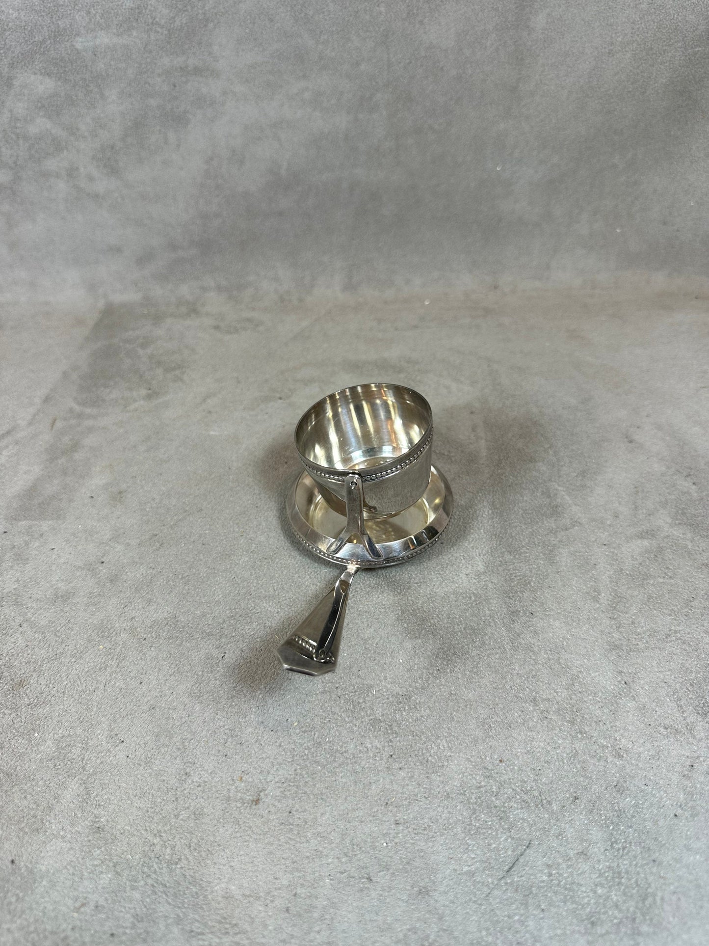 Cailar Bayard Vintage Silber Metall Teesieb Made in France