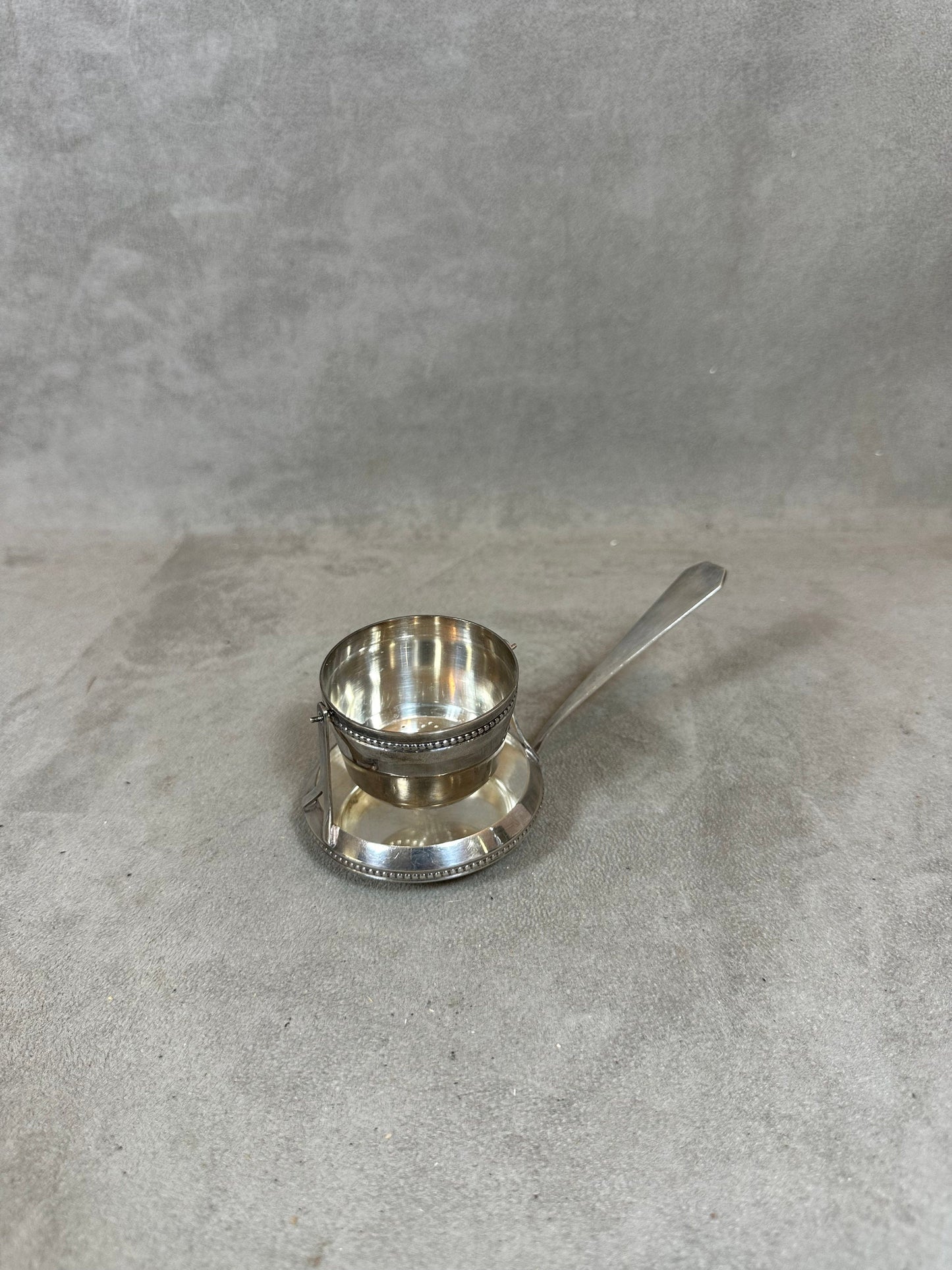 Cailar Bayard Vintage Silber Metall Teesieb Made in France