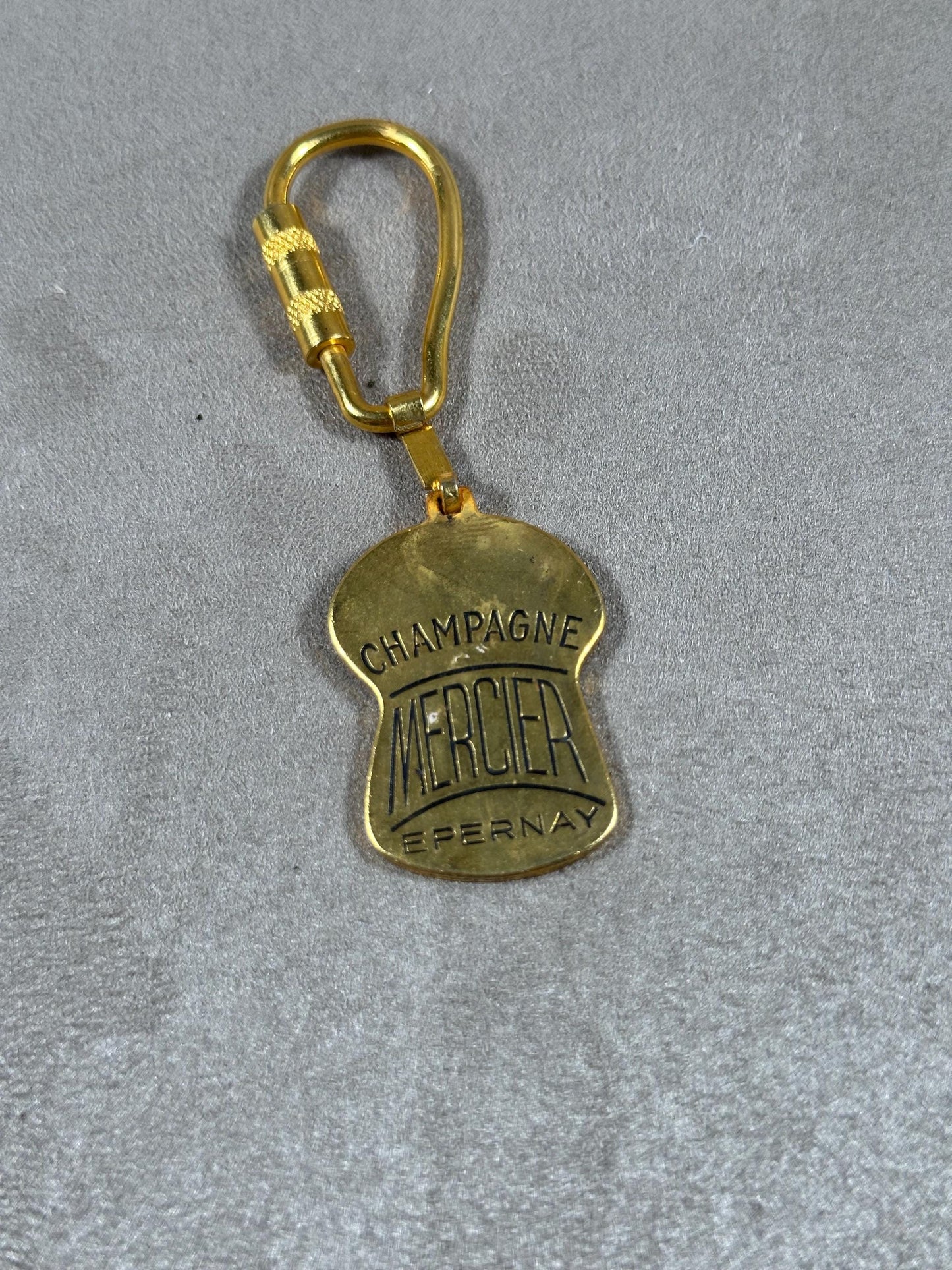 Porte clés champagne Mercier  Made in France Années 1960