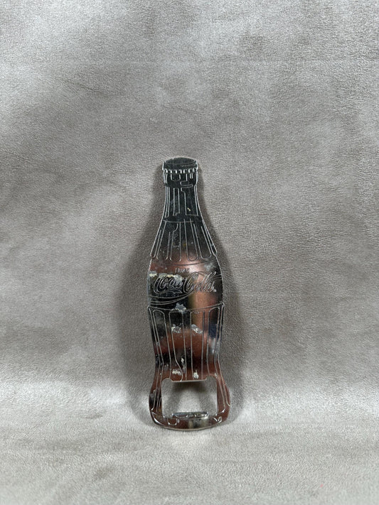 Vintage 1980's COCA-COLA metal bottle opener