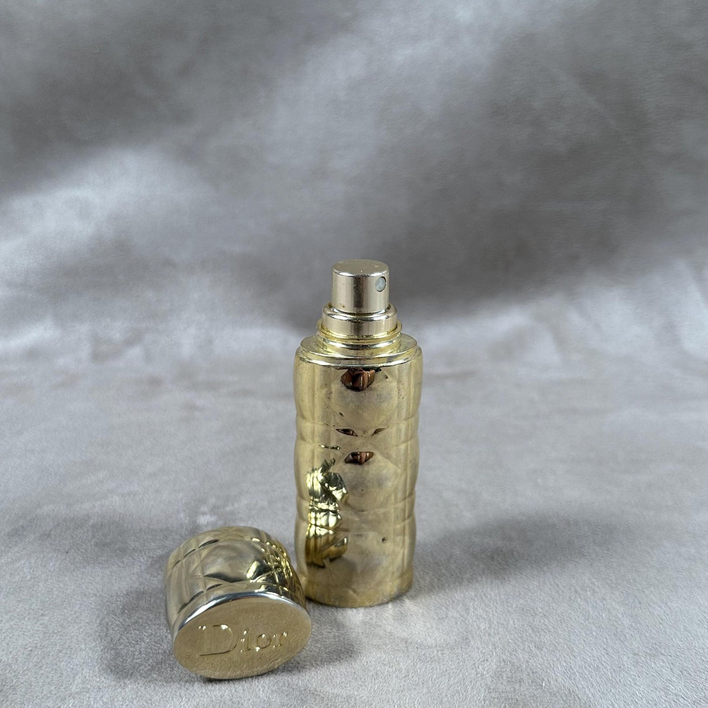 Christian Dior Pure Poison Vintage Reusable Empty Travel Perfume Bottle Case