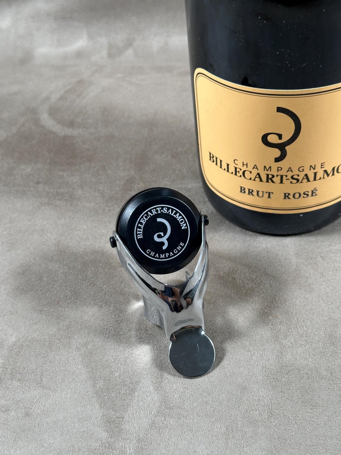 Billecart-Salmon Vintage-Champagnerkorken aus Kunststoff