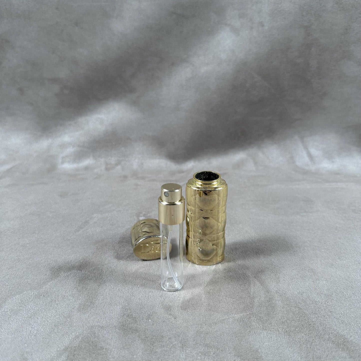 Christian Dior Pure Poison Vintage Reusable Empty Travel Perfume Bottle Case