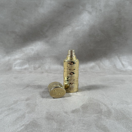 Christian Dior Pure Poison Vintage Reusable Empty Travel Perfume Bottle Case